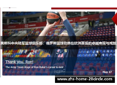 莫斯科中央陆军篮球俱乐部：俄罗斯篮球劲旅在欧洲赛场的卓越表现与成就