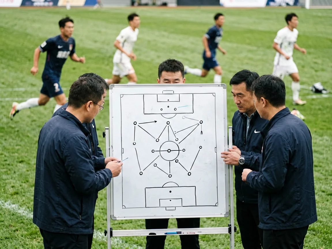 足球前锋备战斯卡马卡首发